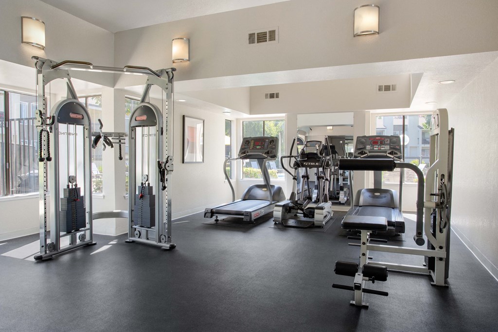 State of the Art Gym at Waterfield Square Apartment Homes