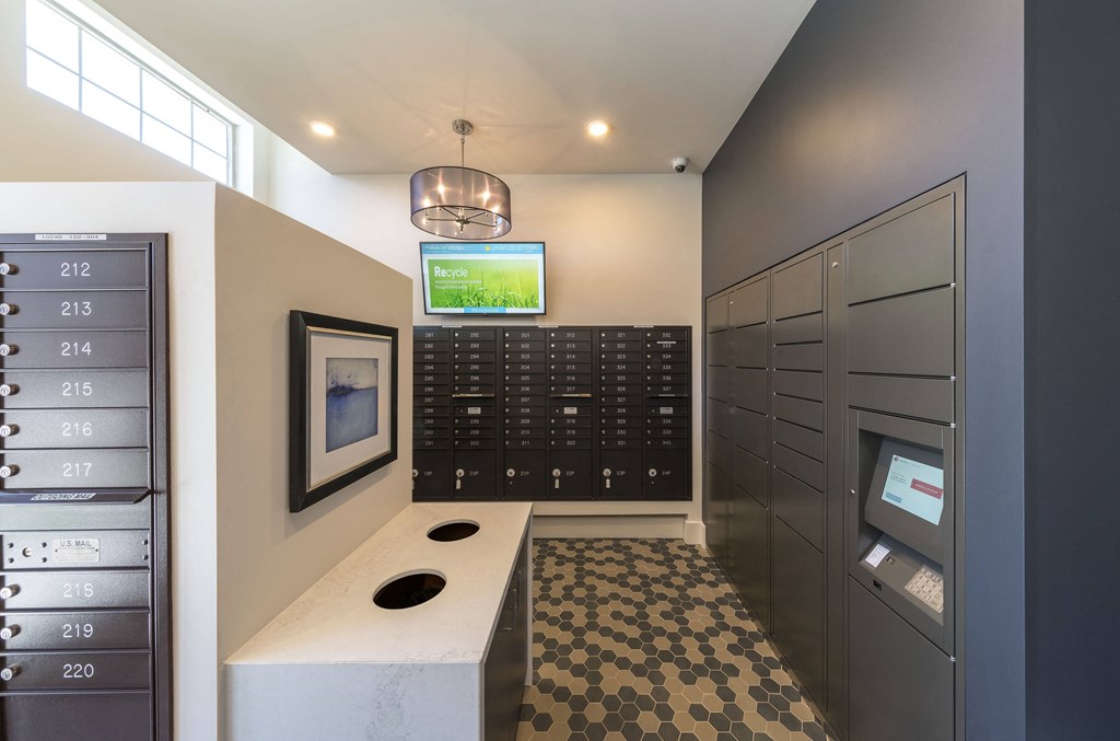 package lockers at Malbec at Vallagio