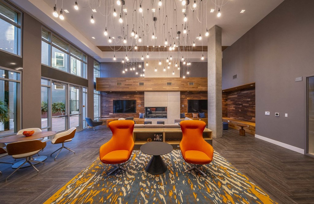 resident social lounge at Capitol650