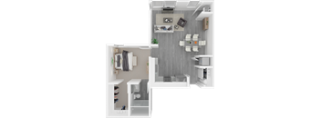 Floor Plan 3 at Parq Crossing Apartments