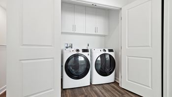 Washer and dryer at Merge 56