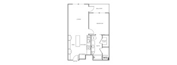 A3 Floor Plan at The Rylan Apartments