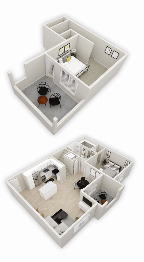 A5 Floor Plan at Evolve at South Bay