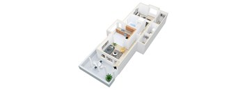 A6 floor plan at Russellville Commons