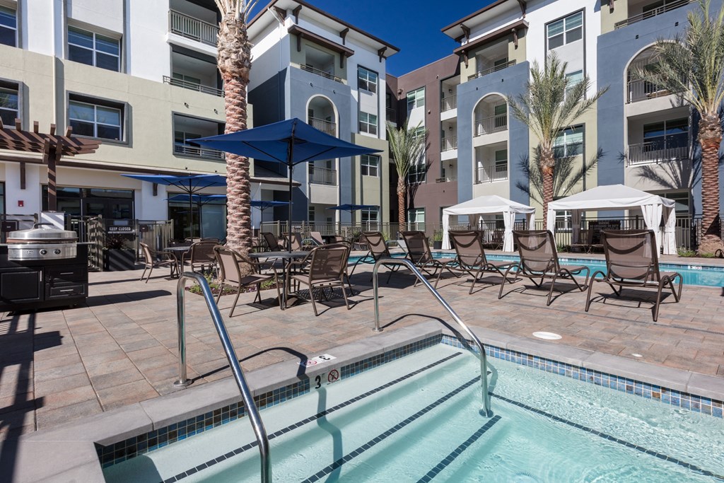 take a dip in our resort style pool