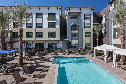 take a dip in our resort style pool