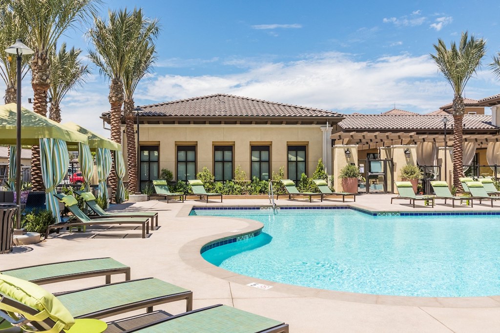 Outdoor Pool at Andorra Apartments