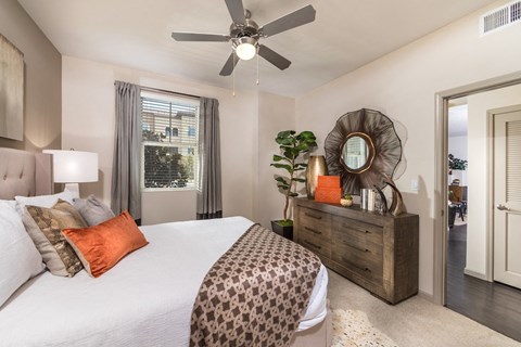 One Bedroom Furnished Model at Andorra Apartments