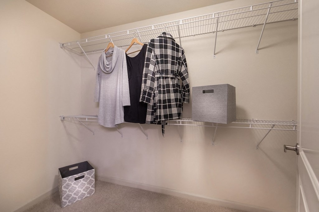 Walk In Closet at Andorra Apartments
