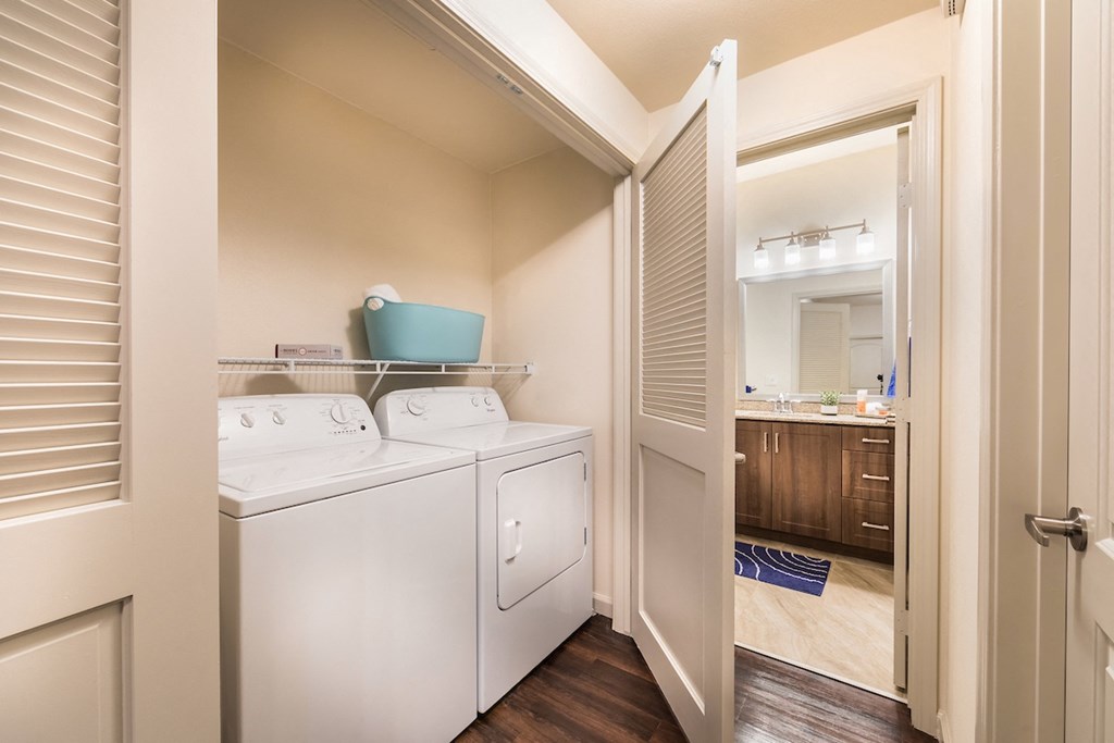 Washer and Dryer at Andorra Apartments