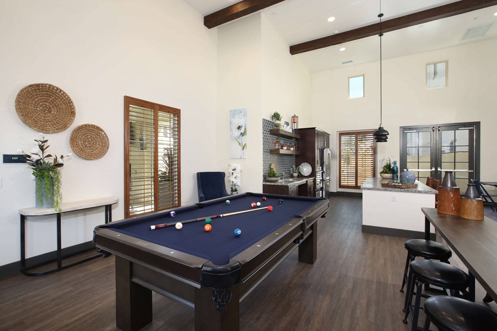 Pool Table at Artesa at Menifee Town Center