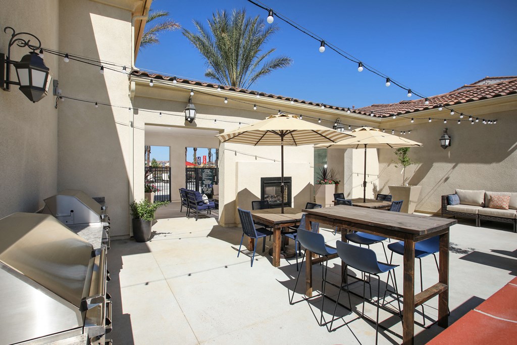 BBQ Area at Artesa at Menifee Town Center