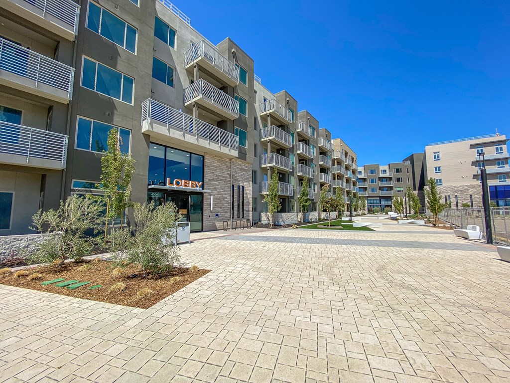 exterior views at Aya Apartments