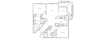 B2 Floor Plan at Preserve at Melrose