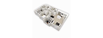 B2 Floor Plan at Evolve at South Bay