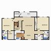 B2 floor plan at Santa Rosa