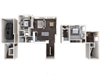 B3 Floor Plan B3 Floor Plan at Mitchell Place Apartments, Murrieta, CA, 92562