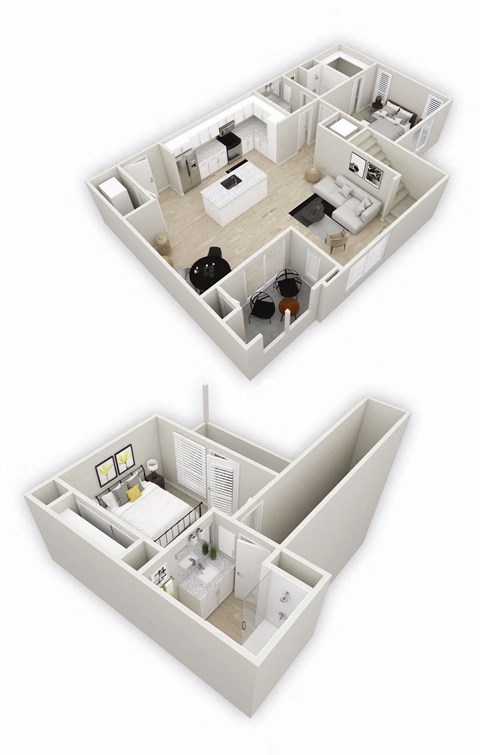 B4 Floor Plan at Evolve at South Bay