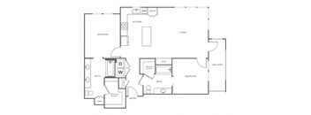 B5 Floor Plan at The Rylan Apartments