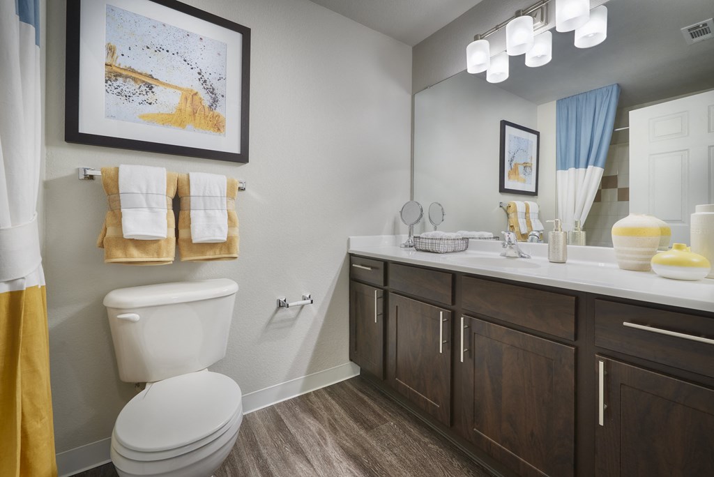 the preserve at ballantyne commons apartments bathroom with toilet and sink