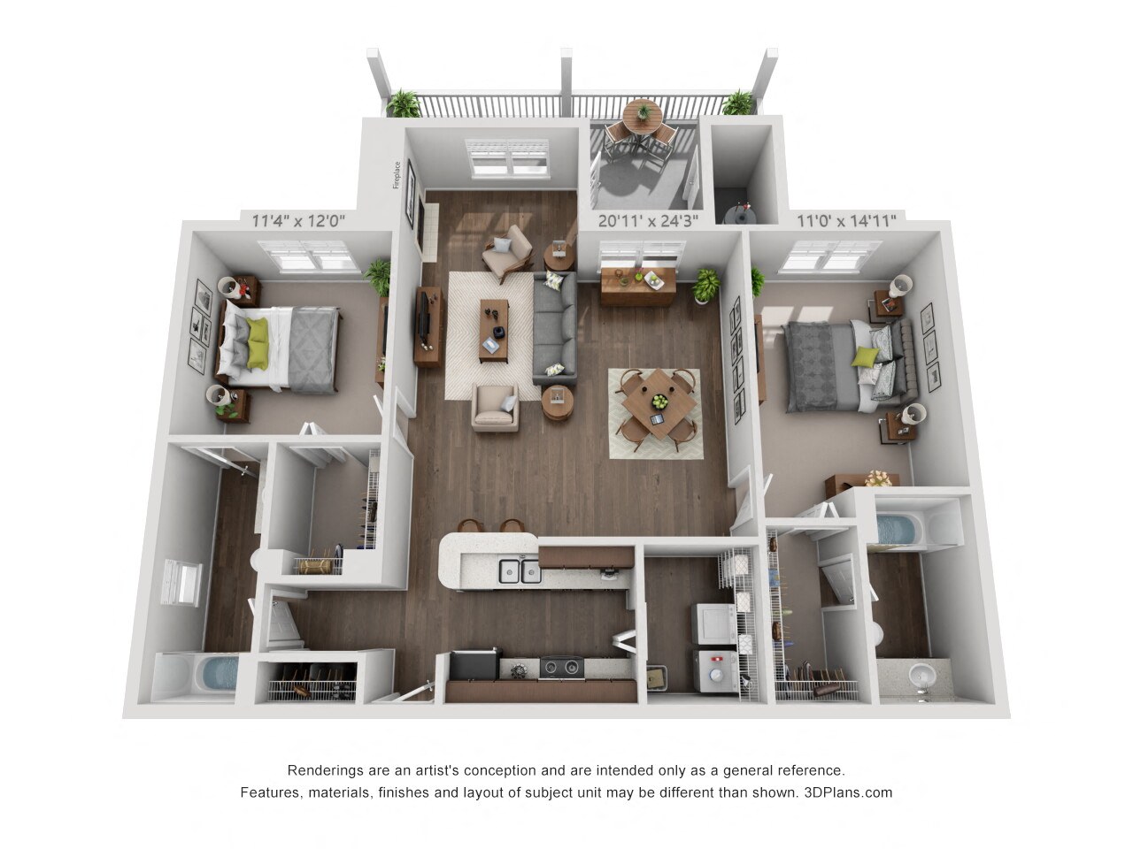 B3 Floor Plan