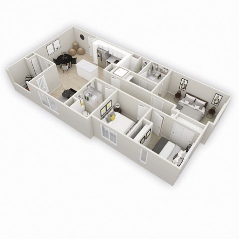C1 Floor Plan at Evolve at South Bay