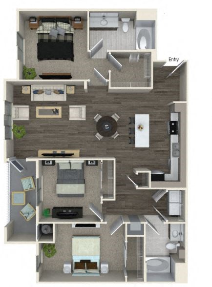 C1 Floor Plan