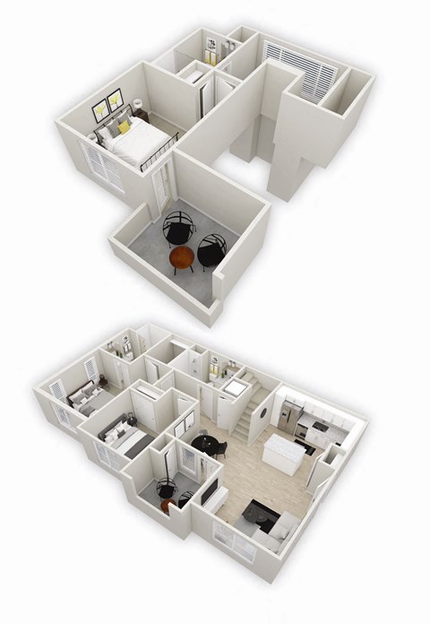 C2 Floor Plan at Evolve at South Bay