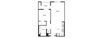 A6 floor plan