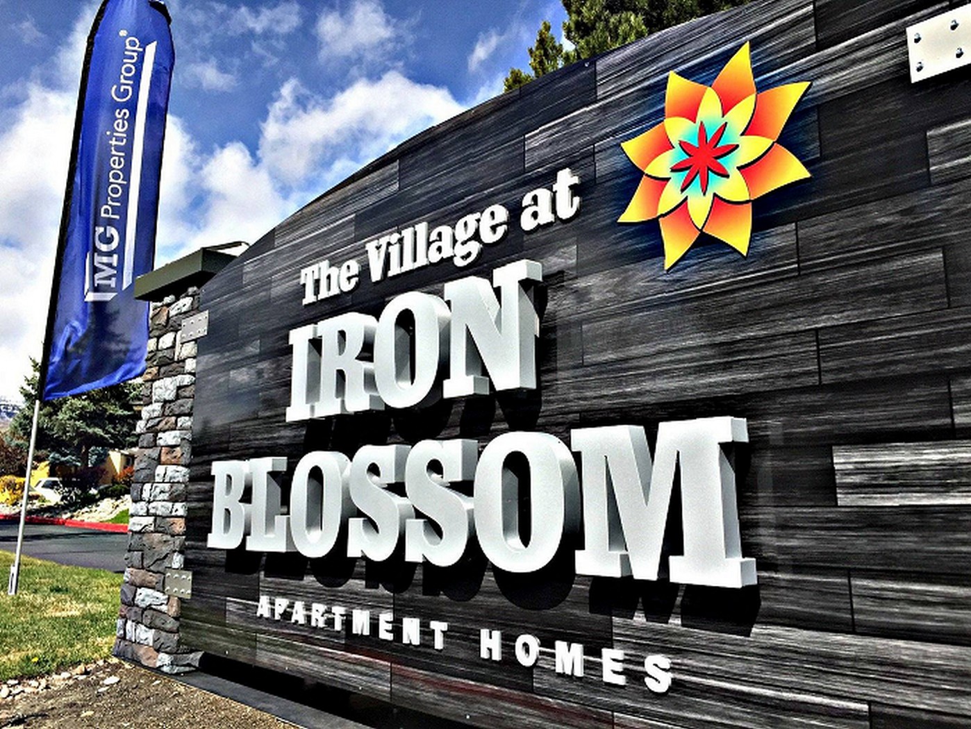 Village at Iron Blossom Signs at Village at Iron Blossom, Reno, NV