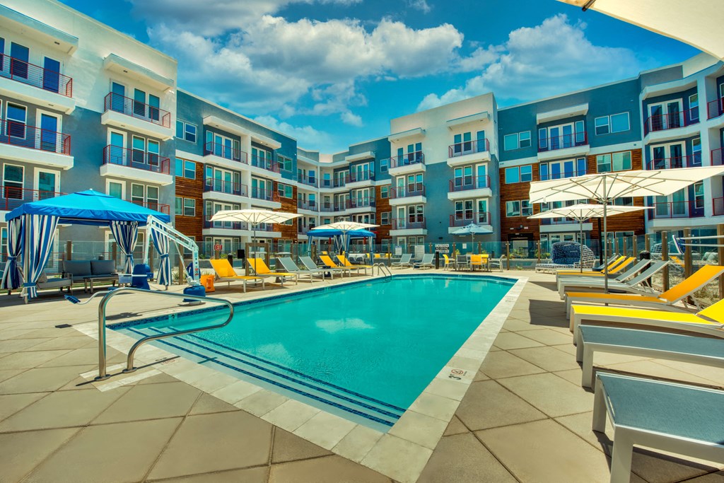 Pool Views at Centra