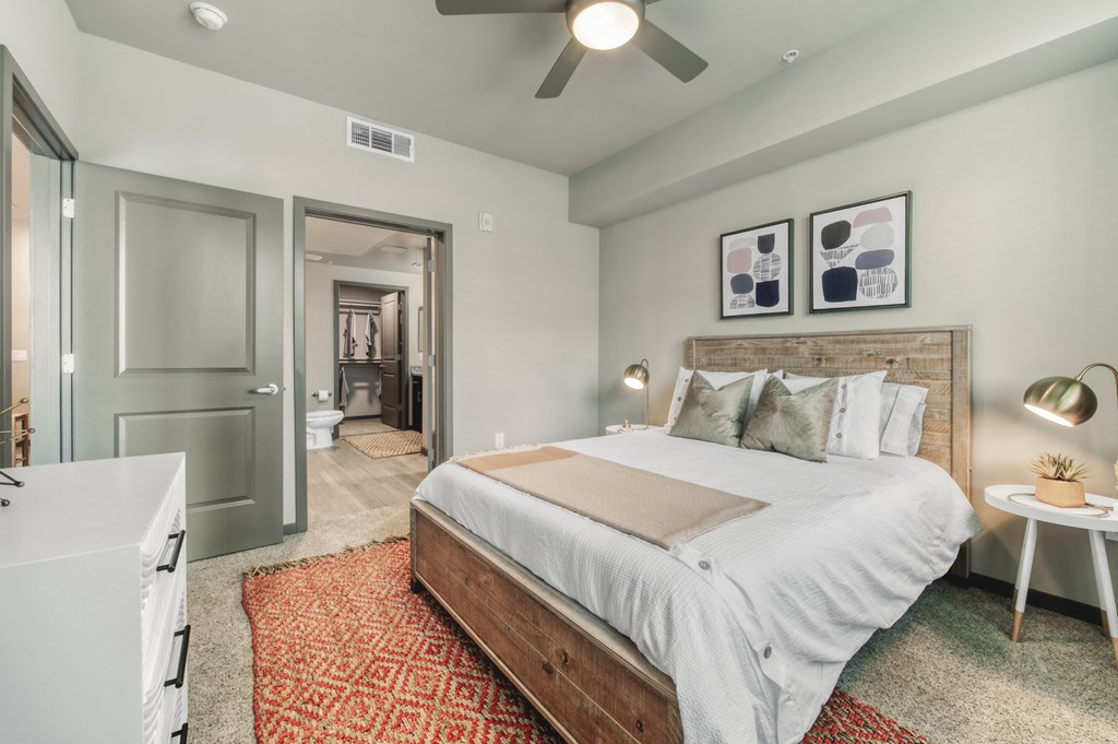 Bedroom at Centra Midtown Apartments