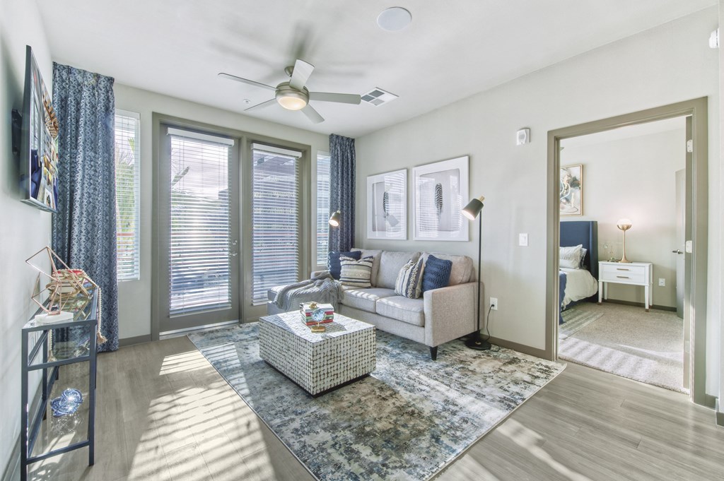 Living space at Centra Midtown Apartments