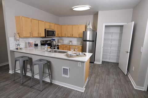 breakfast bar at Domaine at Villebois in Wilsonville, OR