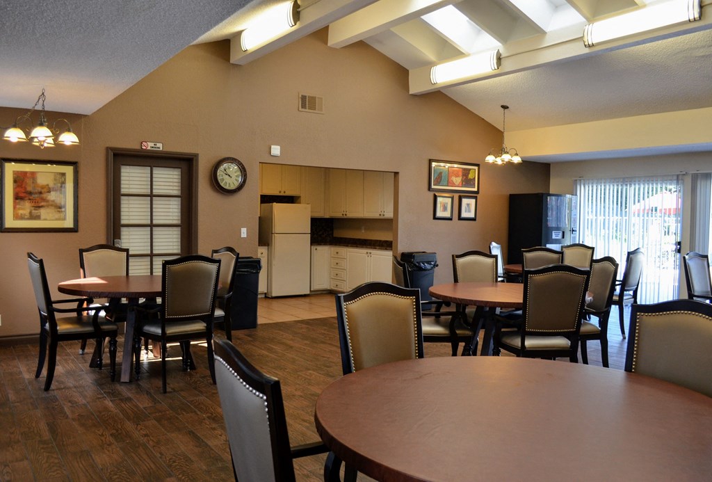 Community space at Morning View Terrace Apartments in Escondido