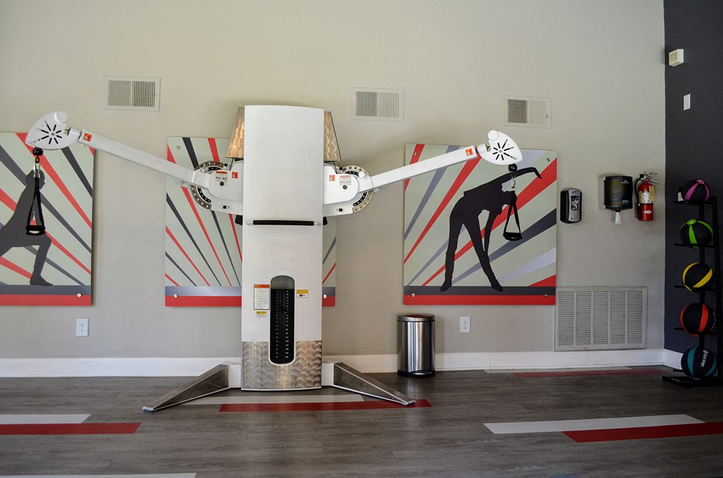 Fitness Equipment at Canyon Villa Apartment Homes, 91910, CA