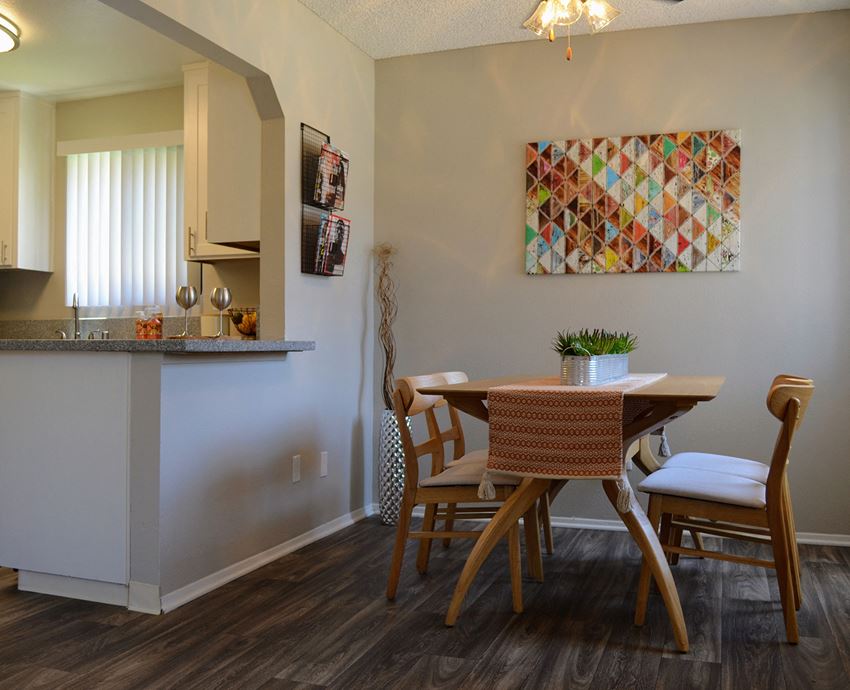 Dining Room Dining Room at Canyon Villa Apartment Homes, Chula Vista, CA - Photo Gallery