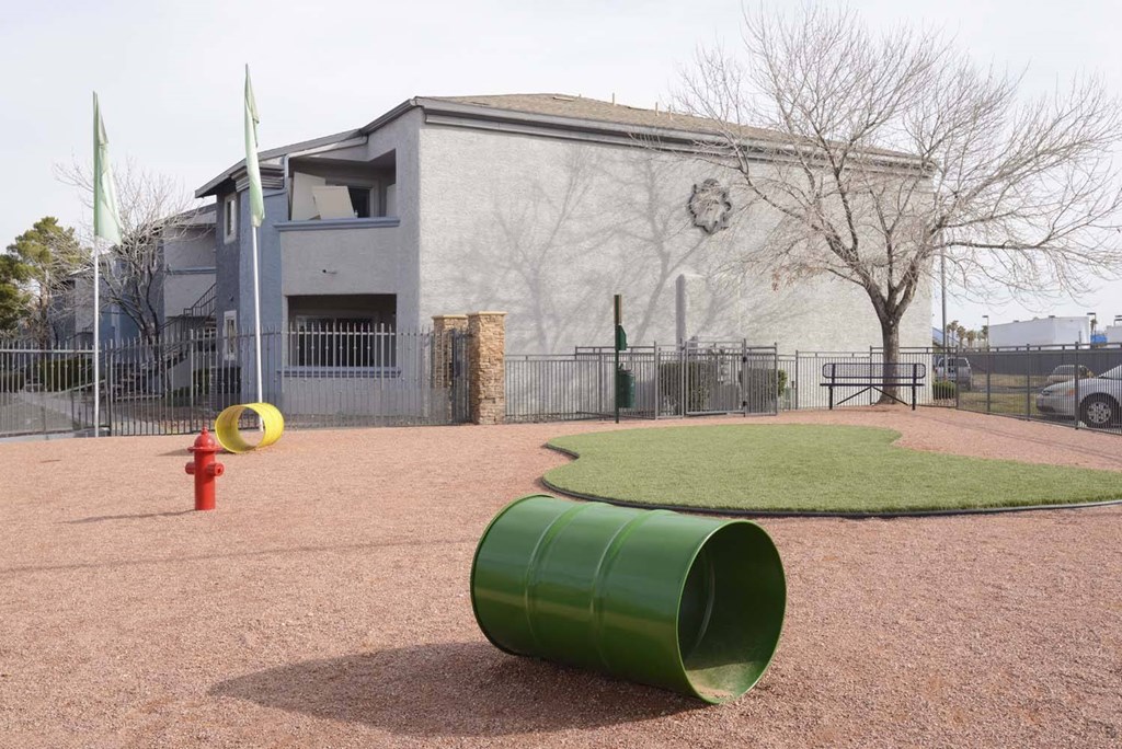 Dog Park With Agility Equipment at The Bristol at Sunset, Henderson, NV, 89014