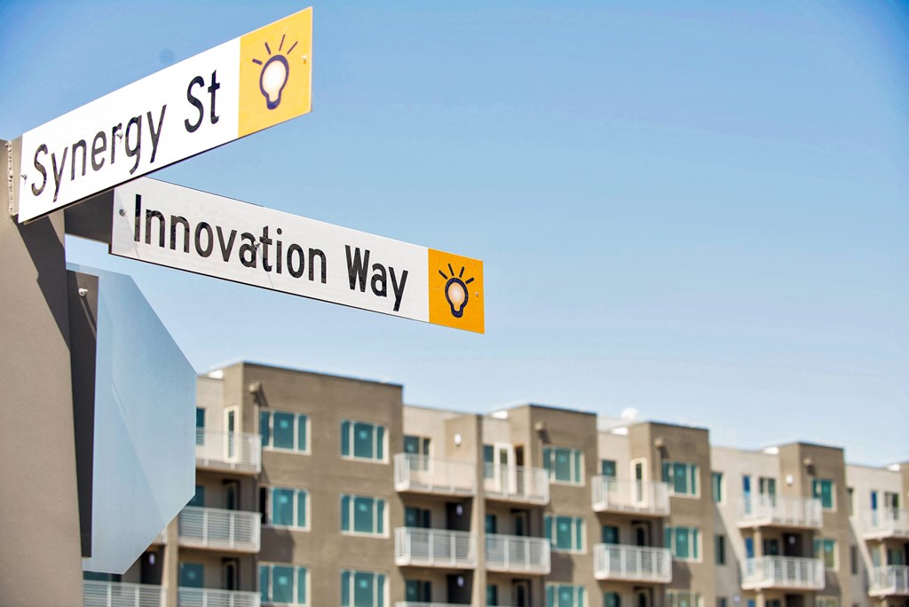 exterior views at Aya Apartments