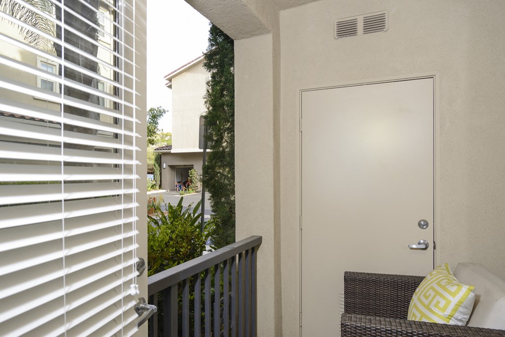 Private Balcony at Preserve at Melrose, Vista, CA