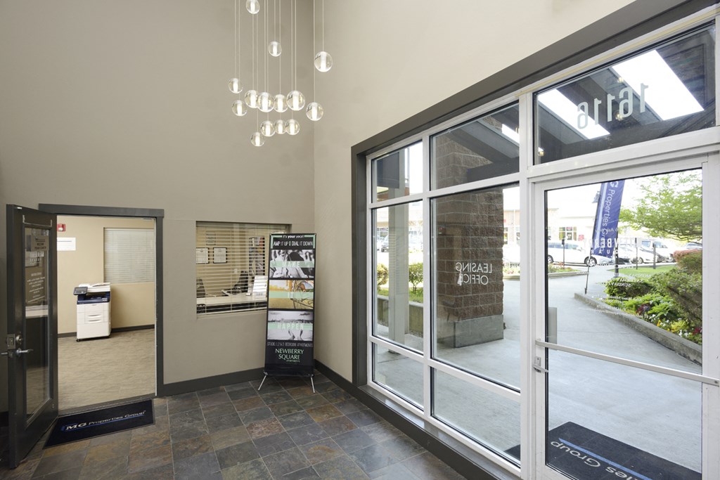 Leasing Office at Newberry Square Apartments, Washington, 98087
