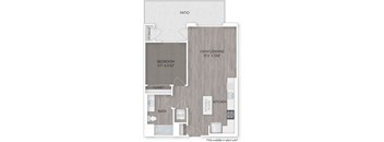 A2 Floor Plan at Eleanor