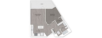 A6 Floor Plan at Eleanor