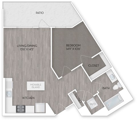 A6 Floor Plan at Eleanor