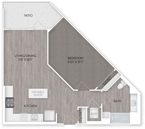 A7 Floor Plan at Eleanor