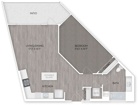 A8 Floor Plan at Eleanor
