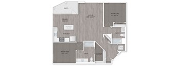 B4 Floor plan at Eleanor