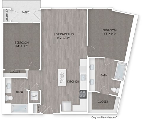 B6 Floor Plan at Eleanor
