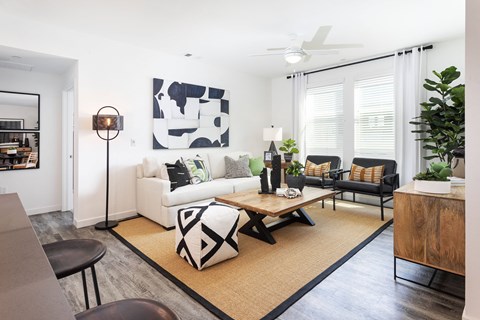 Living Room at Evolve at South Bay