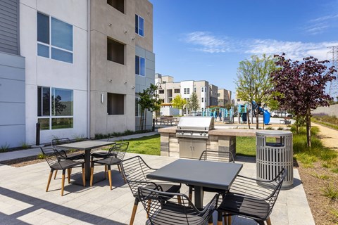 Outside Grill at Evolve at South Bay